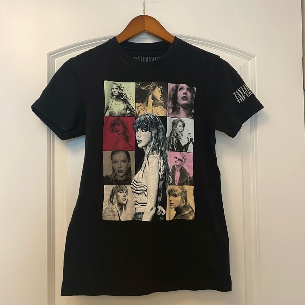 Taylor Swift Eras Tour Black Shirt
